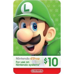 nintendo eshop 10 usd usa para switch, wii u y 3ds