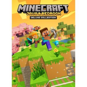 minecraft java bedrock edition colección deluxe pc mojang microsoft