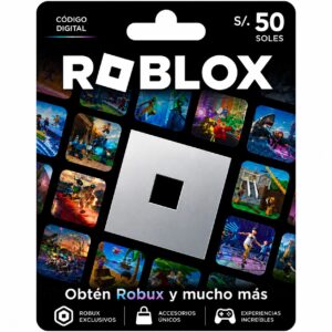 roblox 50 soles robux peru