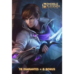 Recarga Mobile Legends 78 diamantes mas 8 bonus en Peru por ID - Scheda.pe