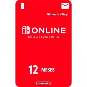 membresía nintendo switch online 12 meses perú- scheda up